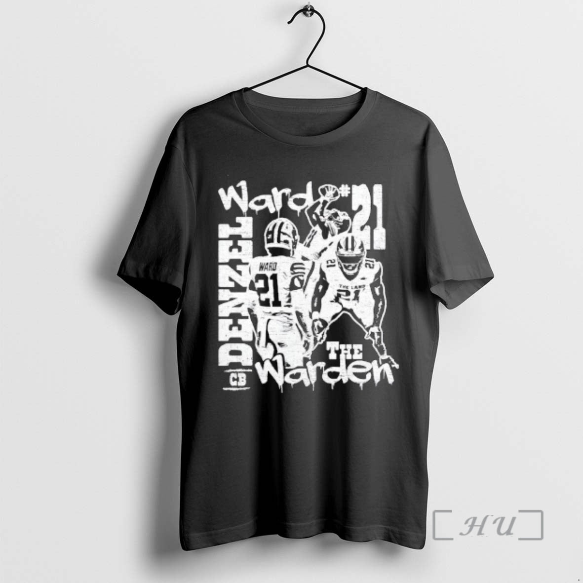 Officials Denzel Ward Graffiti Collage T-Shirts, Hoodie, Sweatshirt | CiraTrend.com