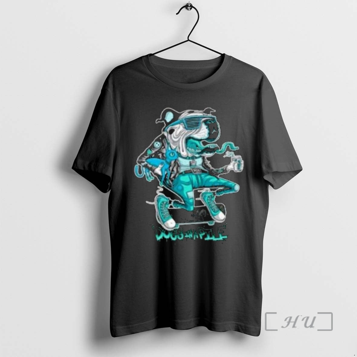 Officials Dogs In A Pile Skater Dog Circle Black T-Shirts, Hoodie, Sweatshirt | CiraTrend.com