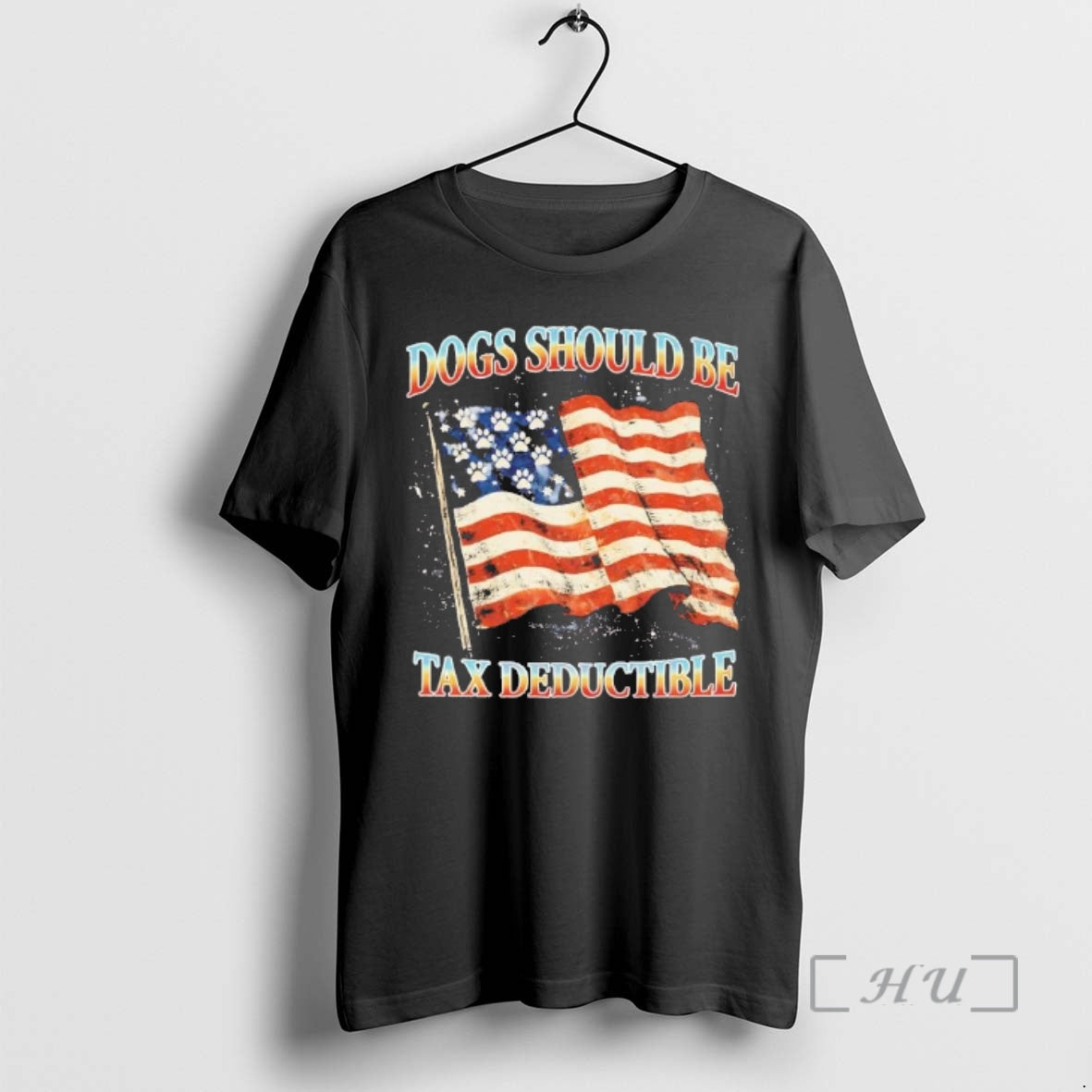 Officials Dogs Should Be Tax Deductible American Flag T-Shirts, Hoodie, Sweatshirt | CiraTrend.com