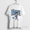 Officials Drake Maye North Carolina Tar Heels Caricature Big Head Football Premium T Shirts Sweater Hoodie, Sweatshirt