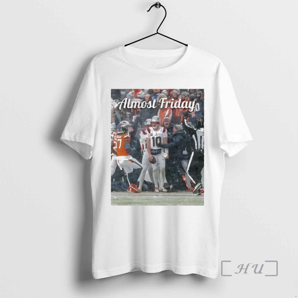 Officials Drake Maye Snow Patriots Almost Friday Photo T-Shirts, Hoodie, Sweatshirt | CiraTrend.com