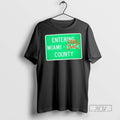 Officials Entering Miami Cane County T Shirt