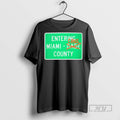 Officials Entering Miami Cane County Tee Shirt