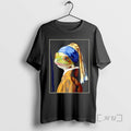Officials Frog Vermeers Girl With A Pearl Earring Meme T-Shirts, Hoodie, Sweatshirt | CiraTrend.com