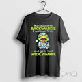 Officials Frog My Day Starts Backwards I Wake Up Tired T-Shirts, Hoodie, Sweatshirt | CiraTrend.com