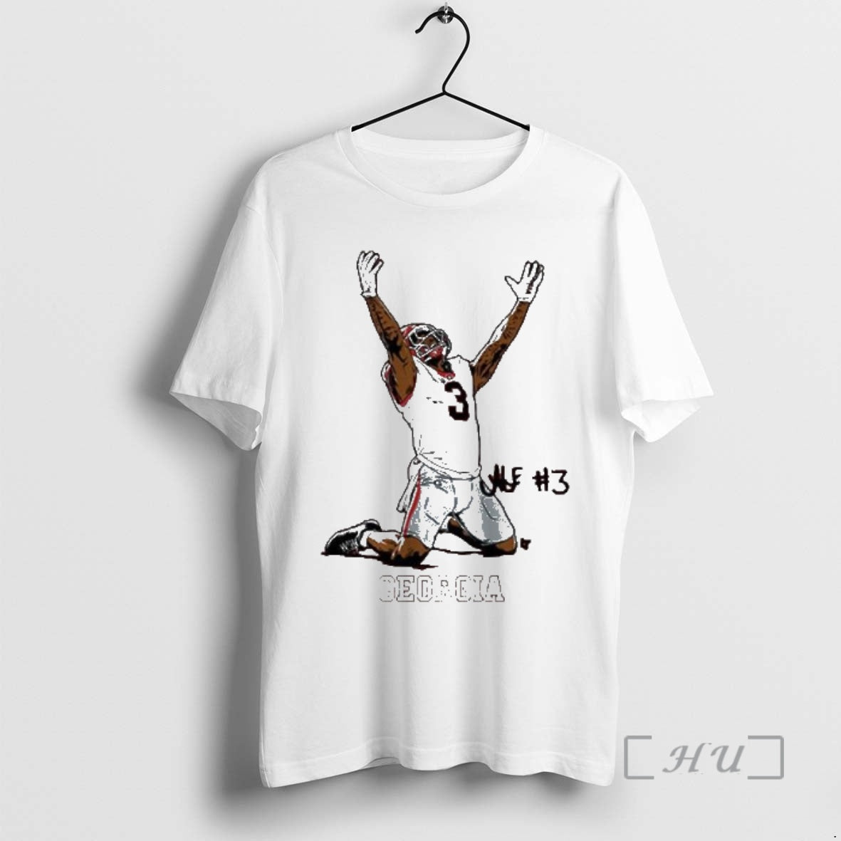 Officials Georgia Football Nate Frazier End Zone Celebration T-Shirts, Hoodie, Sweatshirt | CiraTrend.com