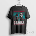 Officials Ghostface Holding Knife Scary Ugly Christmas T-Shirts, Hoodie, Sweatshirt | CiraTrend.com