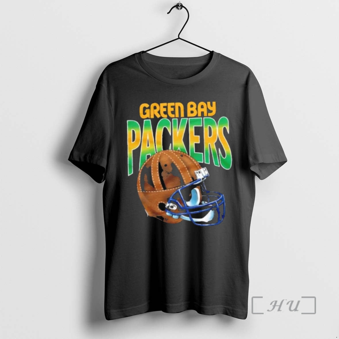 Officials Green Bay Packers Gradient Alt Helmet T-Shirts, Hoodie, Sweatshirt | CiraTrend.com