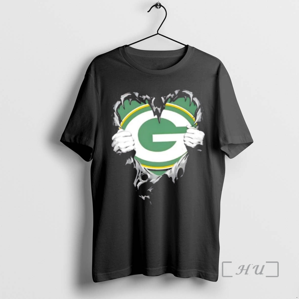 Officials Green Bay Packers Rip The Chest Forever In My Heart Premium T Shirts Sweater Hoodie, Sweatshirt | CiraTrend.com