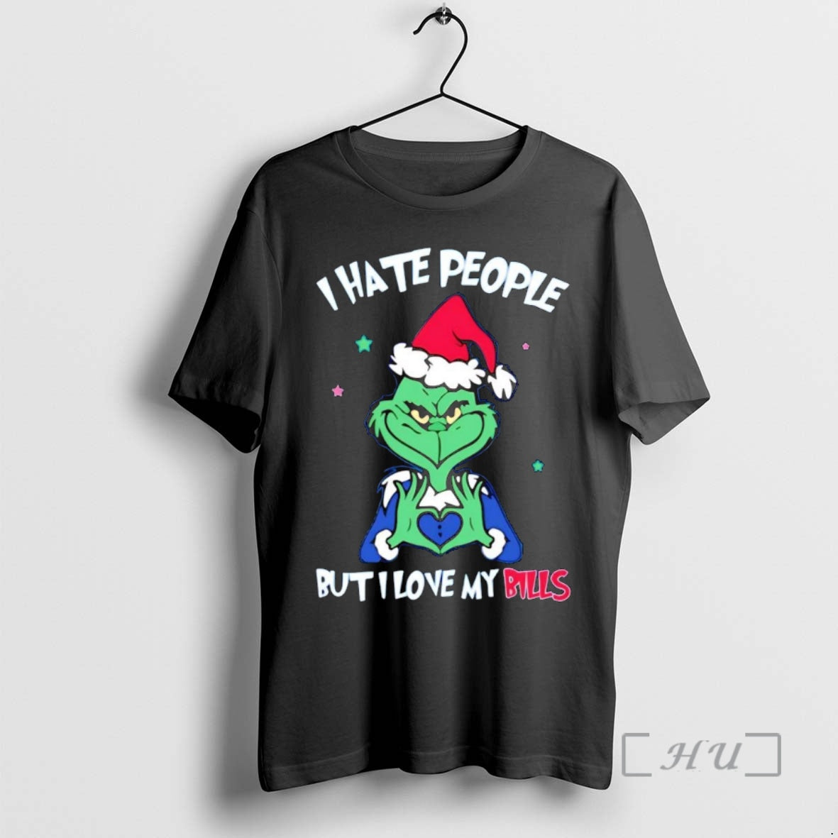 Officials Grinch I Hate People But I Love My Bills T-Shirts, Hoodie, Sweatshirt | CiraTrend.com