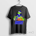 Officials Grinch And Max Dog New York Giants Football Merry Christmas Premium T Shirts Sweater Hoodie, Sweatshirt