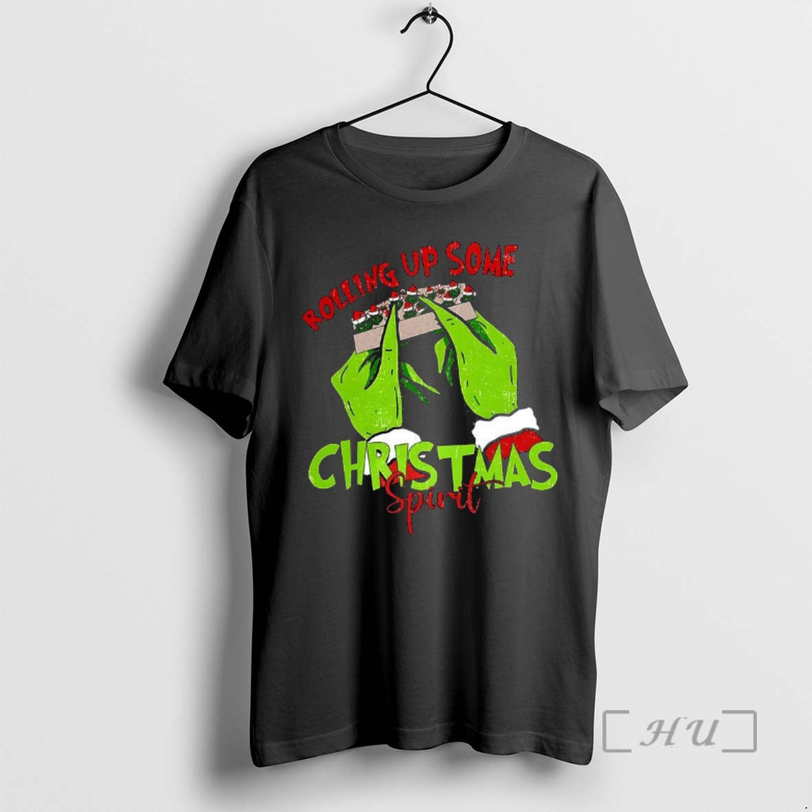 Officials Grinch Hands Rolling Up Some Christmas Spirit T-Shirts, Hoodie, Sweatshirt | CiraTrend.com