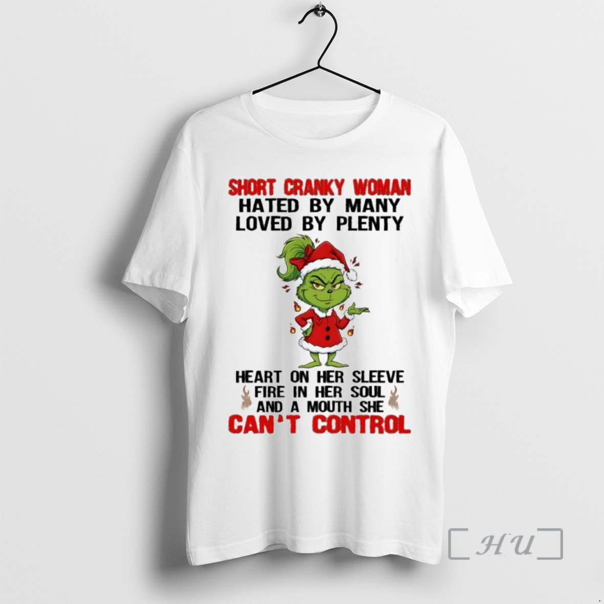 Officials Grinch Short Cranky Woman Hated By Many Loved By Plenty Circle Premium T Shirts Hoodie, Sweatshirt | CiraTrend.com
