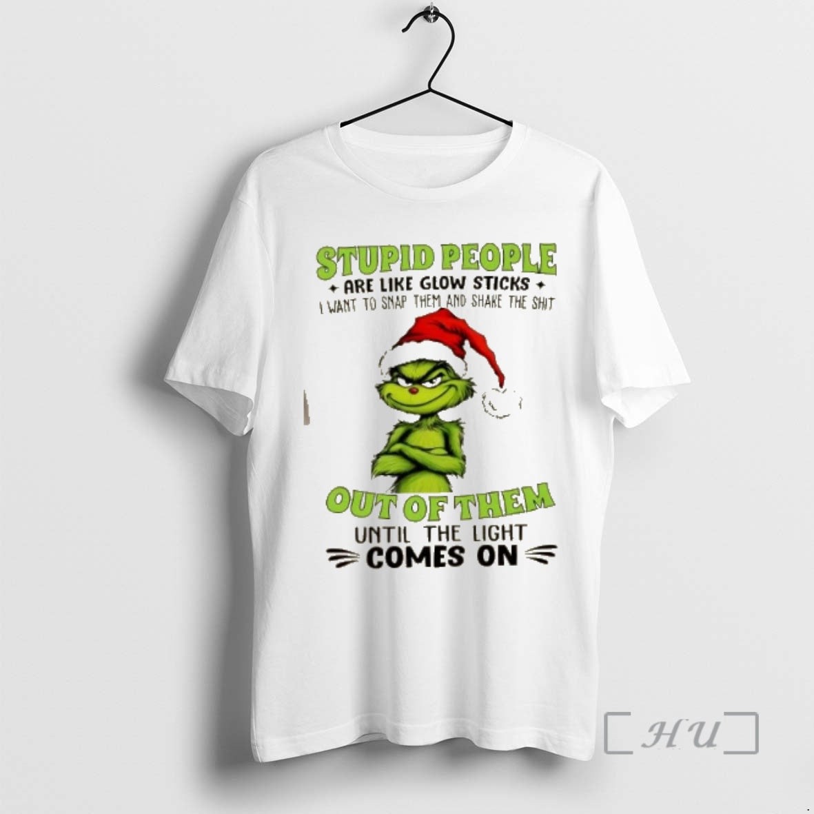 Officials Grinch Stupid People Are Like Glow Sticks Want To Smap Them And Shake The T-Shirts, Hoodie, Sweatshirt