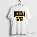 Officials Hannah Montoya Michigan Who 34 32 Circle White T-Shirts, Hoodie, Sweatshirt | CiraTrend.com