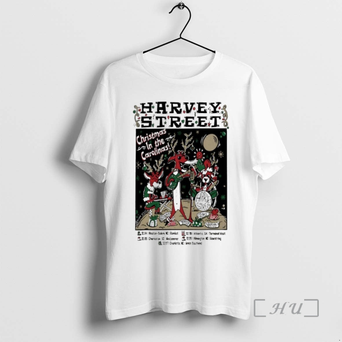 Officials Harvey Street 2026 Christmas In The Carolinas Shows T-Shirts, Hoodie, Sweatshirt | CiraTrend.com