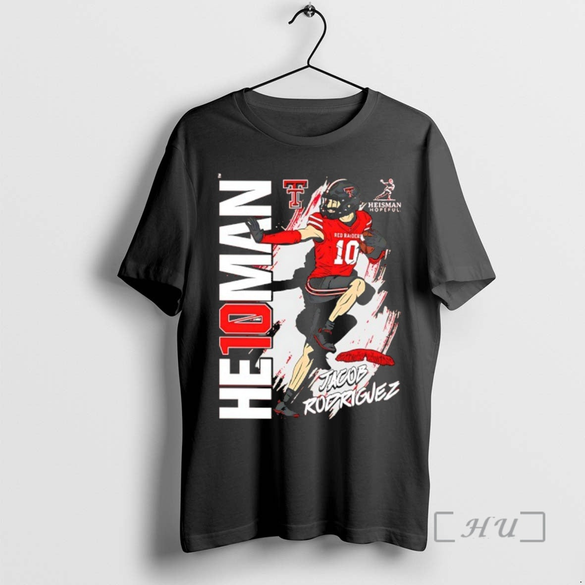 Officials He10man Jacob Rodriguez Texas Tech Red Raiders Football T-Shirts, Hoodie, Sweatshirt | CiraTrend.com