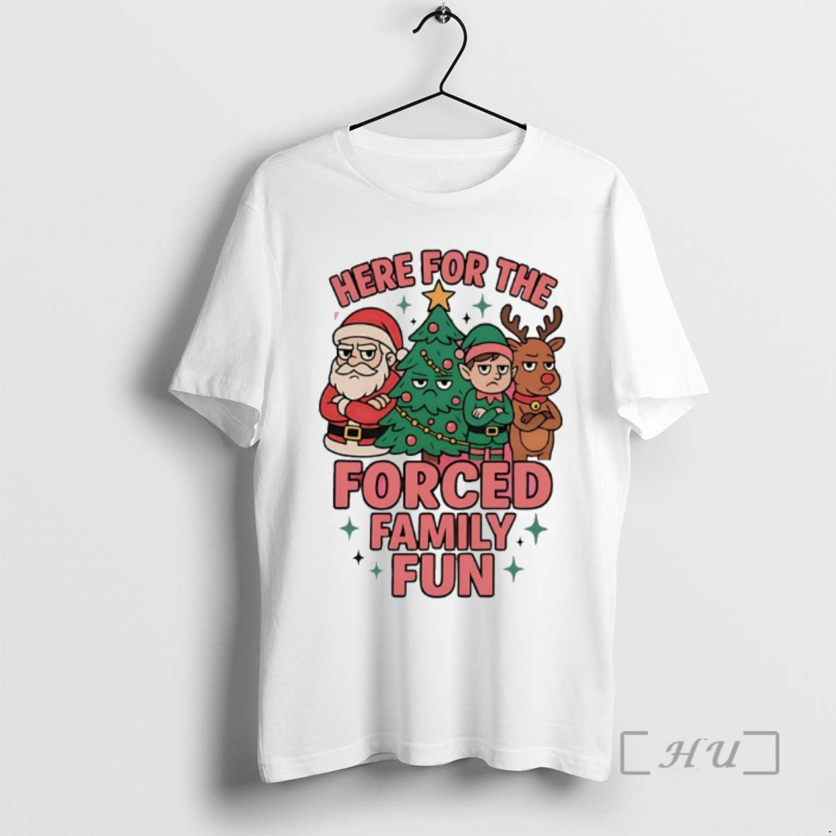 Officials Here For The Forced Family Fun Christmas T-Shirts, Hoodie, Sweatshirt | CiraTrend.com