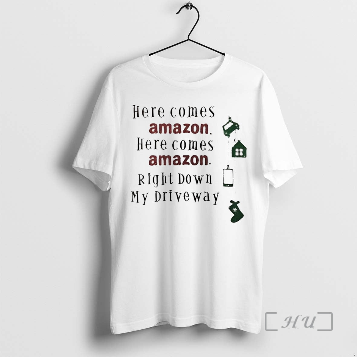 Officials Here Comes Amazon Right Down My Driveway T-Shirts, Hoodie, Sweatshirt | CiraTrend.com
