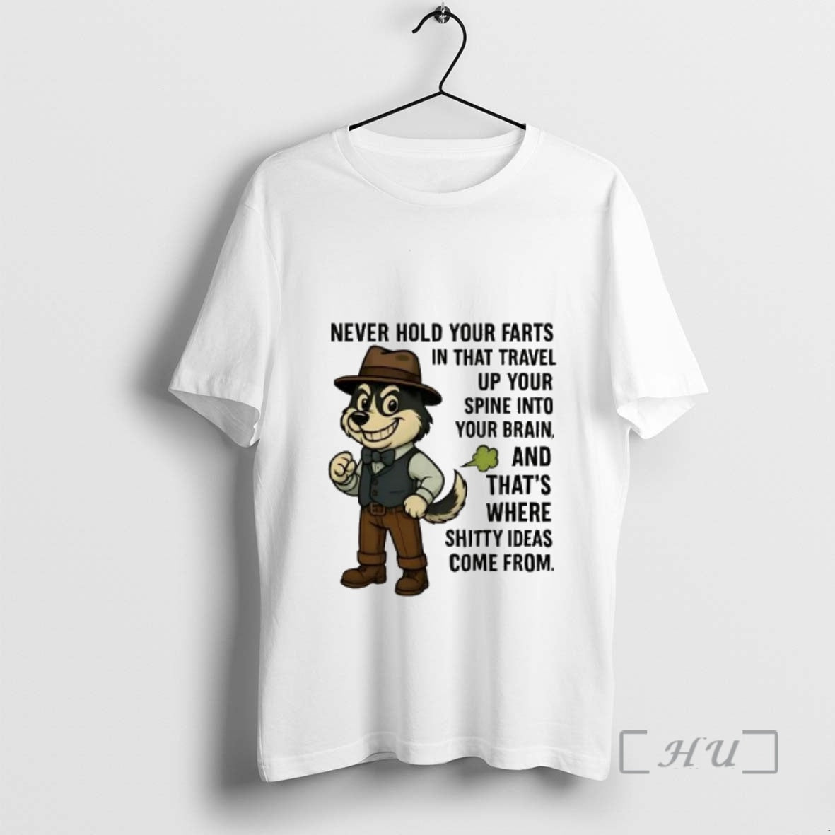 Officials Husky Never Hold Your Farts That Travel Up Your Spine Into Your Brain Premium T-Shirts, Hoodie, Sweatshirt