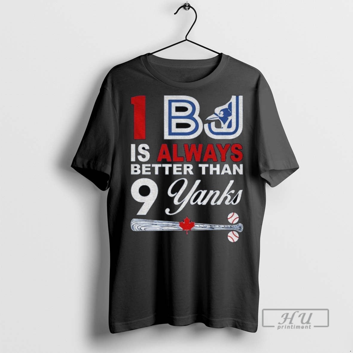 Officials I Bj Is Always Better Than 9 Yanks Toronto Blue Jays T Shirt