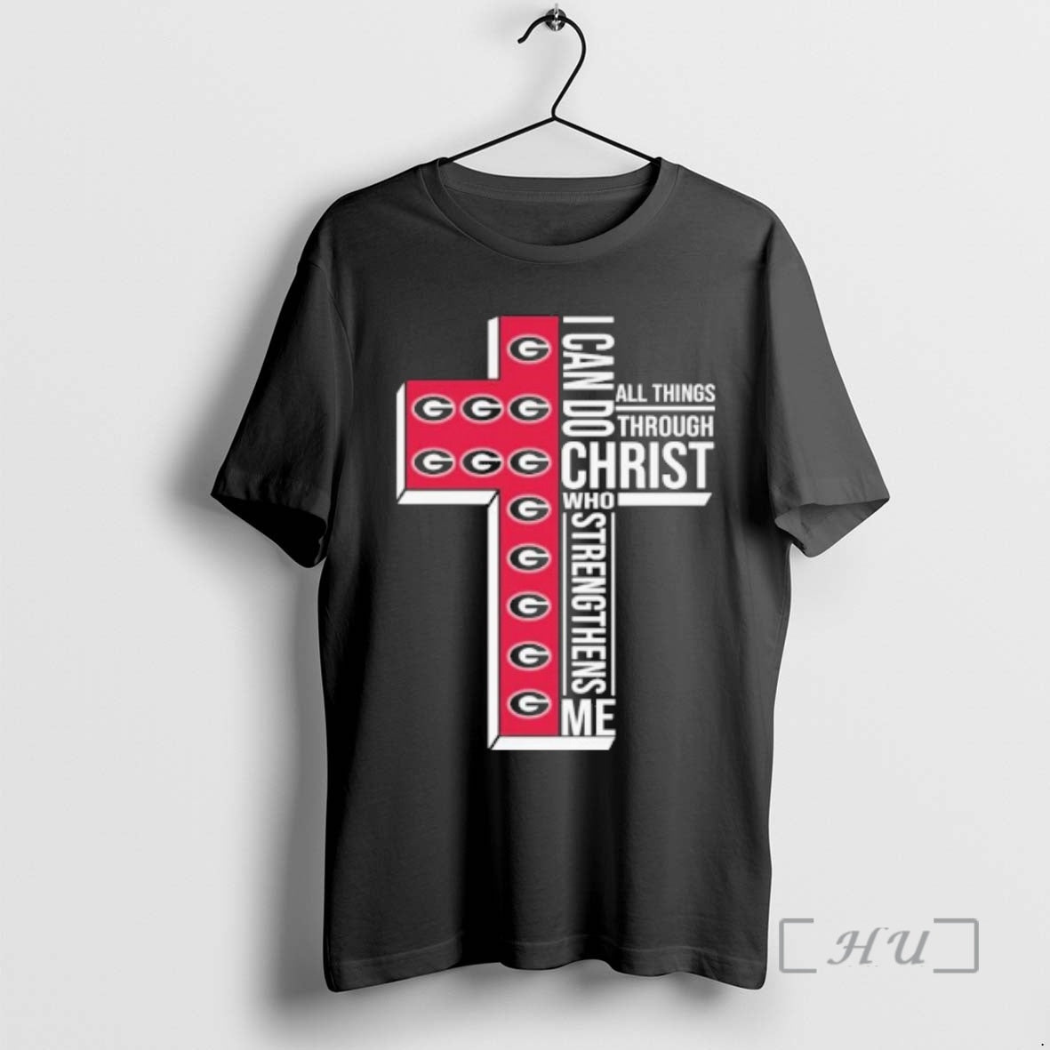 Officials I Can Do All Things Faith And Sports Georgia Bulldogs College Basketball Premium T-Shirts, Hoodie, Sweatshirt