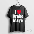 Officials I Heart Drake Maye In Love T-Shirts, Hoodie, Sweatshirt | CiraTrend.com