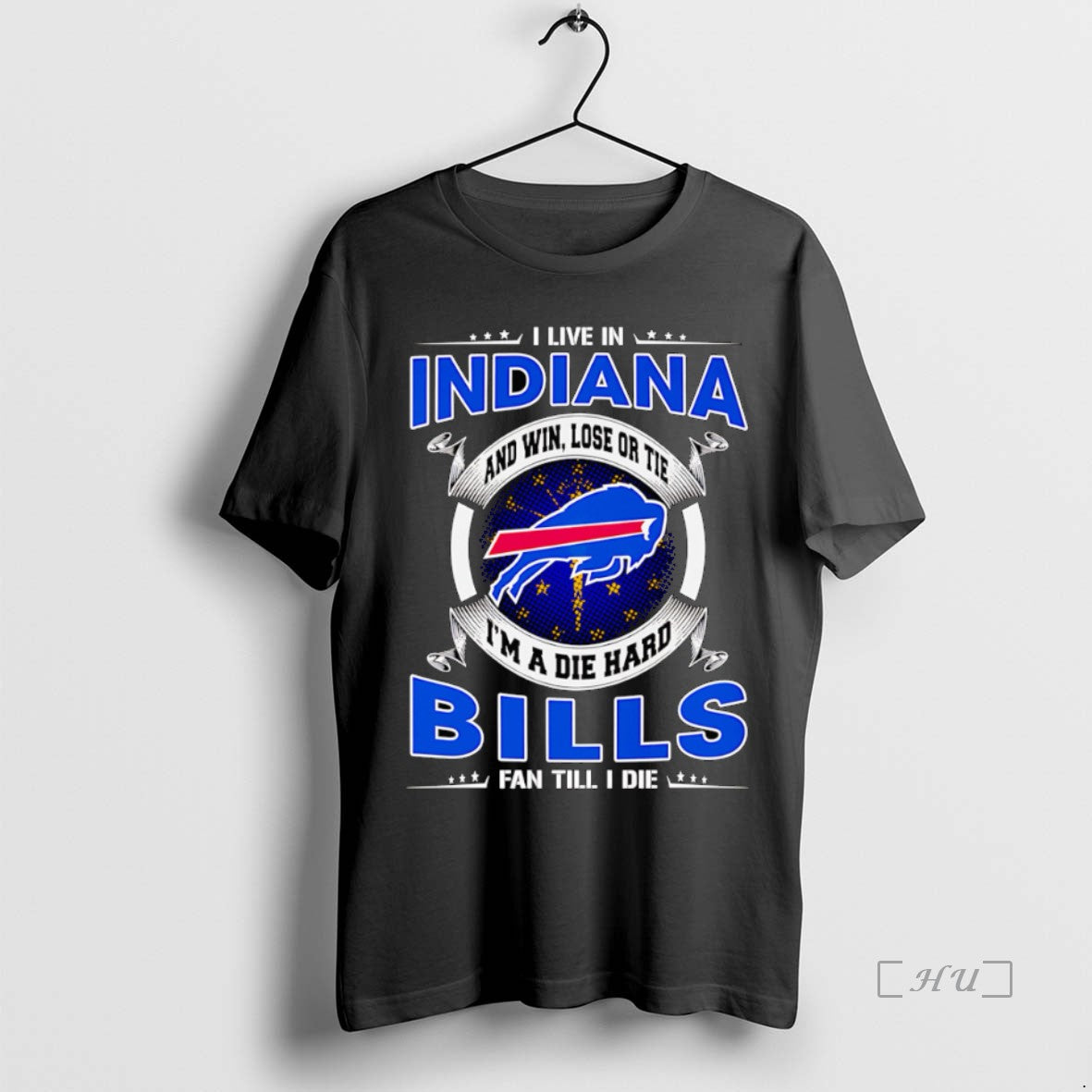 Officials I Live In Indiana And Win Lose Or Tie Im A Dead Hard Buffalo T-Shirts, Hoodie, Sweatshirt | CiraTrend.com