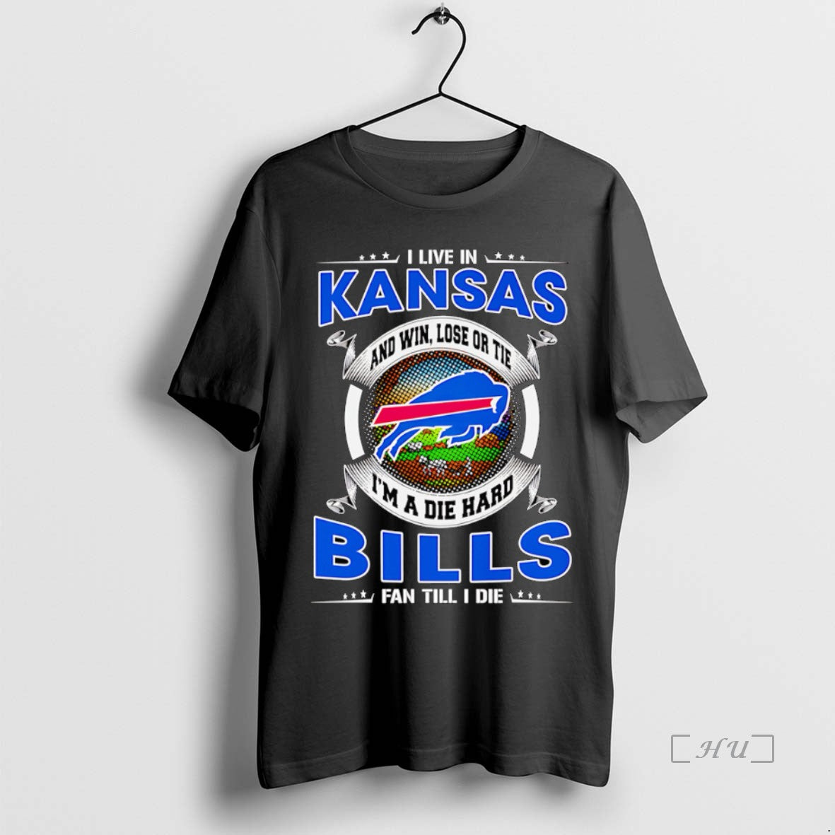 Officials I Live In Kansas And Win Lose Or Tie Im A Dead Hard Buffalo T-Shirts, Hoodie, Sweatshirt | CiraTrend.com