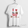 Officials I Love Girthy Hogs Respect The Girth Worship The Hog Premium T Shirts Sweater Hoodie, Sweatshirt | CiraTrend.com