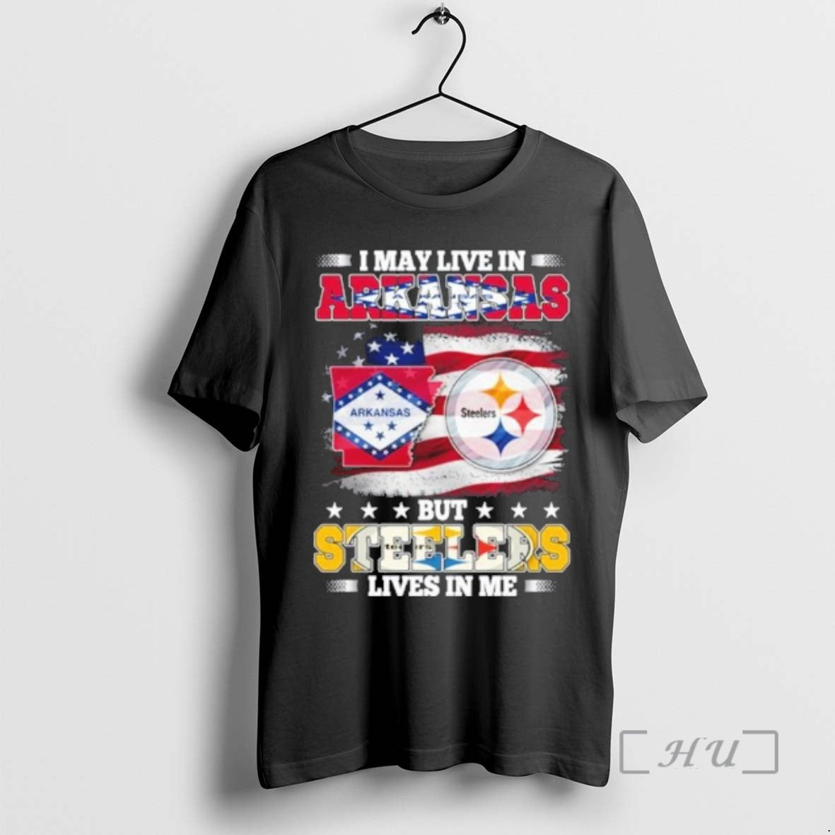 Officials I May Live In Arkansas But Steelers Lives In Me Premium T Shirts Sweater Hoodie, Sweatshirt | CiraTrend.com