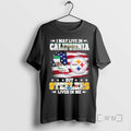 Officials I May Live In California But Steelers Lives In Me Premium T Shirts Sweater Hoodie, Sweatshirt | CiraTrend.com