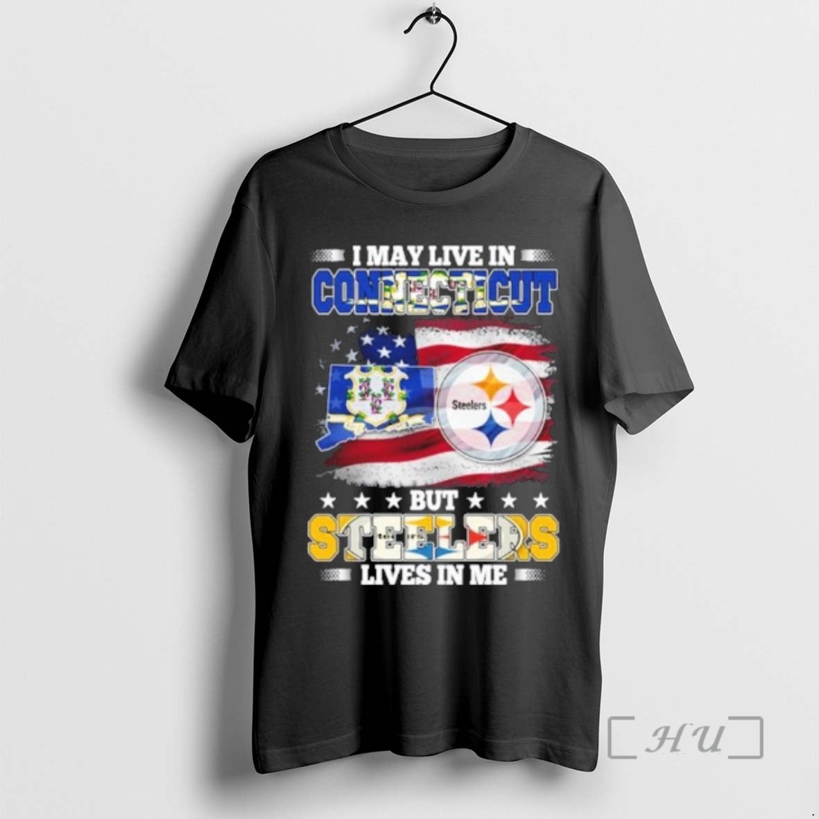 Officials I May Live In Connecticut But Steelers Lives In Me Premium T Shirts Sweater Hoodie, Sweatshirt | CiraTrend.com