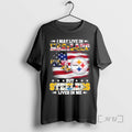 Officials I May Live In Maryland But Steelers Lives In Me Premium T Shirts Sweater Hoodie, Sweatshirt | CiraTrend.com