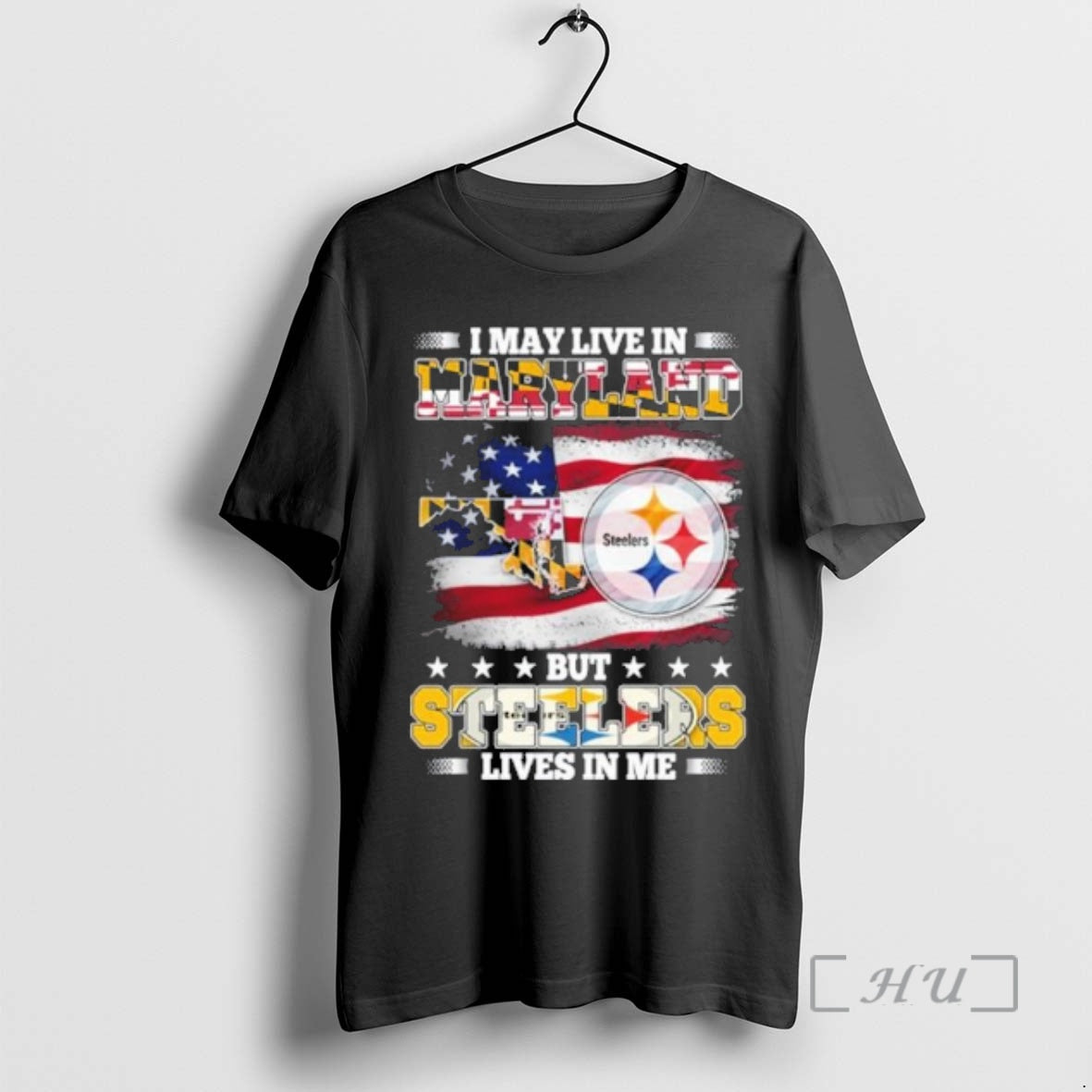 Officials I May Live In Maryland But Steelers Lives In Me Premium T Shirts Sweater Hoodie, Sweatshirt | CiraTrend.com
