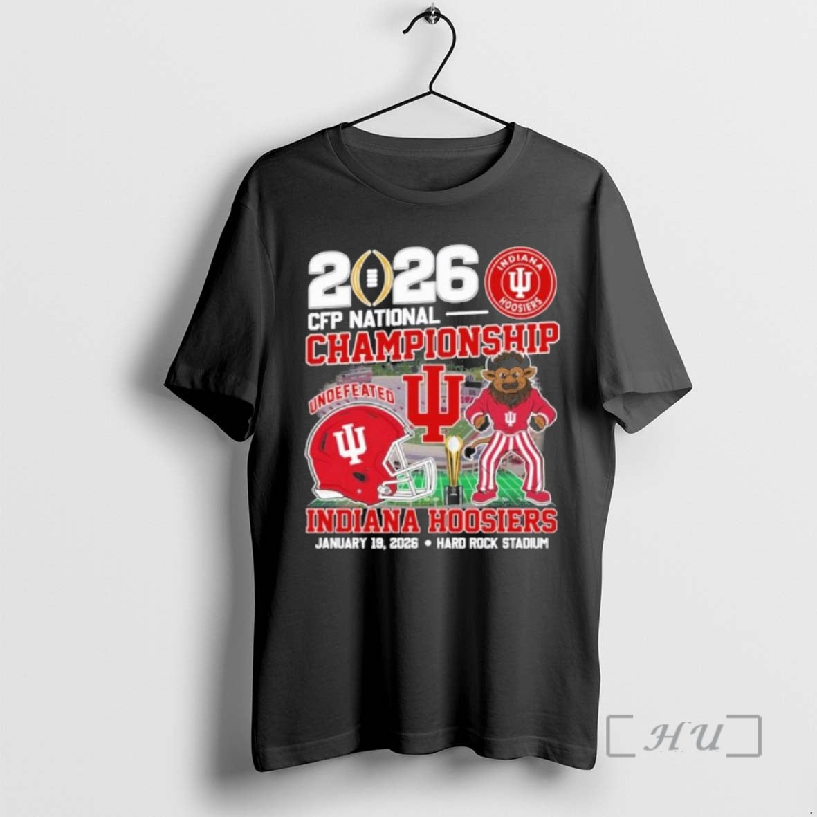 Officials Iu Football Mascot Cfp National Championship T-Shirts, Hoodie, Sweatshirt | CiraTrend.com