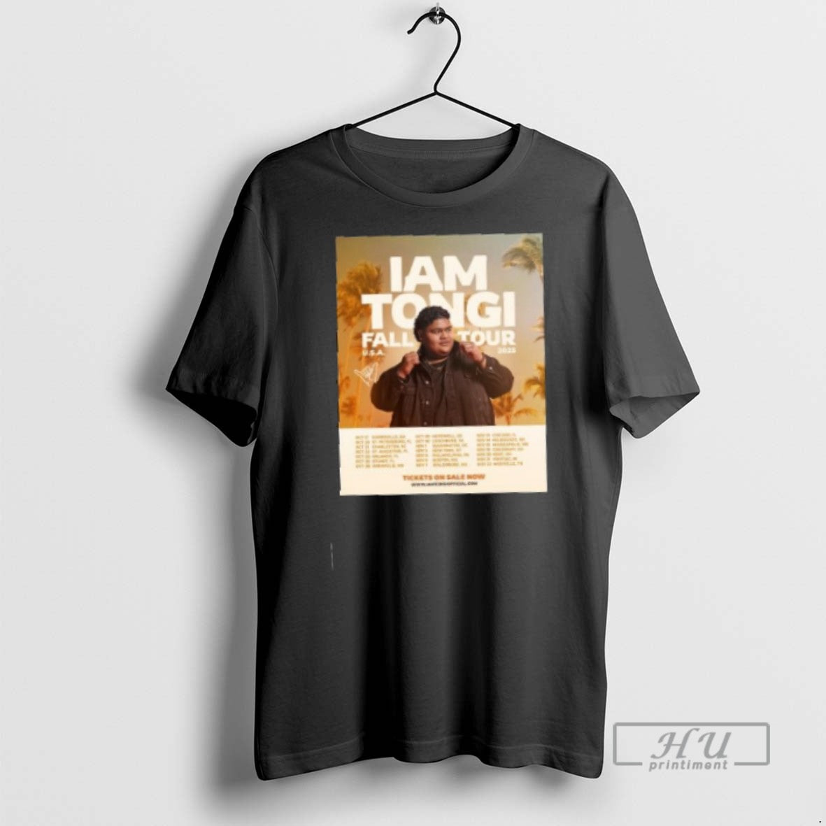 Officials Iam Tongi Fall Tour Usa 2025 T Shirt
