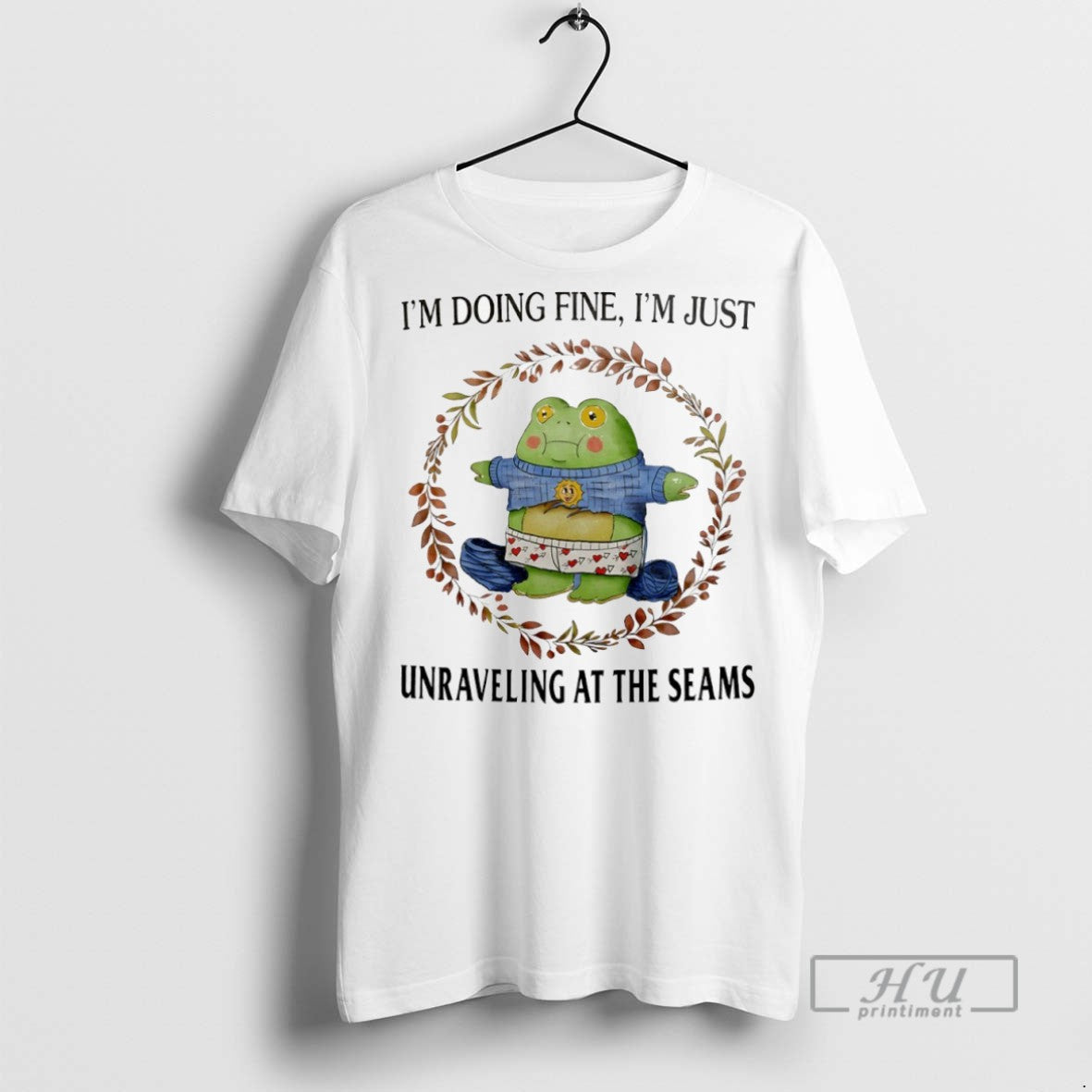 Officials Im Doing Fine Im Just Unraveling At The Seams T Shirt