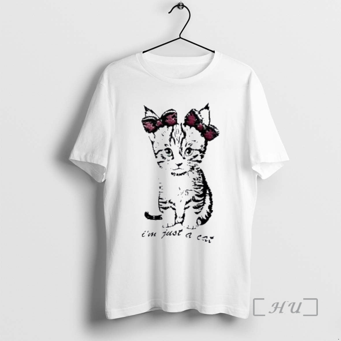 Officials Im Just A Cat Wear A Bow Tie Cute T-Shirts, Hoodie, Sweatshirt | CiraTrend.com