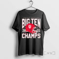 Officials Indiana 2025 Big Ten Football Champs T-Shirts, Hoodie, Sweatshirt | CiraTrend.com