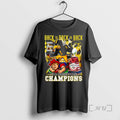 Officials Iowa Hawkeyes 2025 Back To Back The Heroes Game Champions Premium T Shirts Sweater Hoodie, Sweatshirt