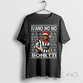 Officials Ivano Ho Ho Bonetti Grimsby Town Santa Hat Ugly Christmas Premium T Shirts Sweater Hoodie, Sweatshirt
