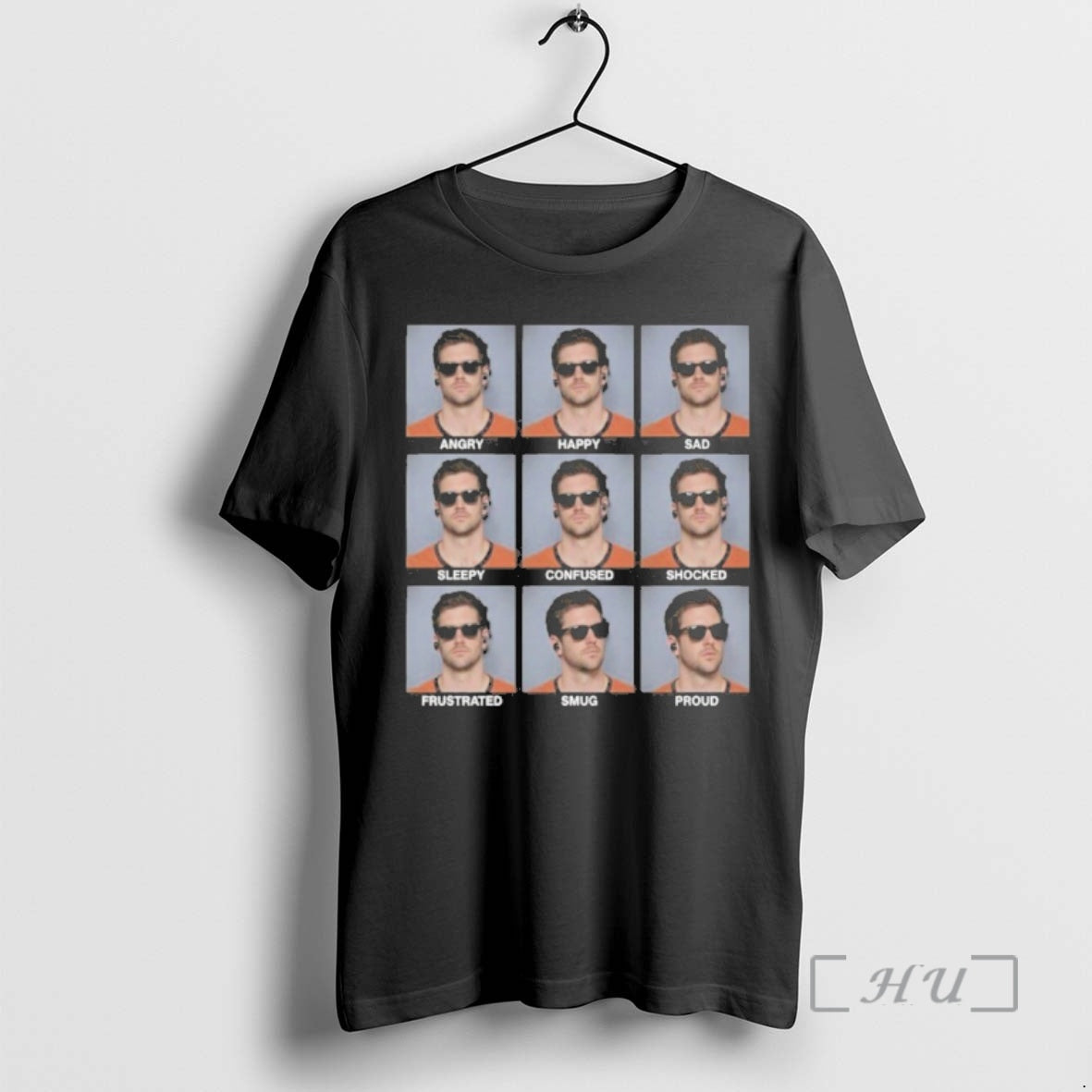Officials Jarrett Stidham Emotions Angry Happy Sad T-Shirts, Hoodie, Sweatshirt | CiraTrend.com
