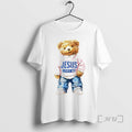Officials Jesus Loves Me Teddy Bear Valentines Day T-Shirts, Hoodie, Sweatshirt | CiraTrend.com