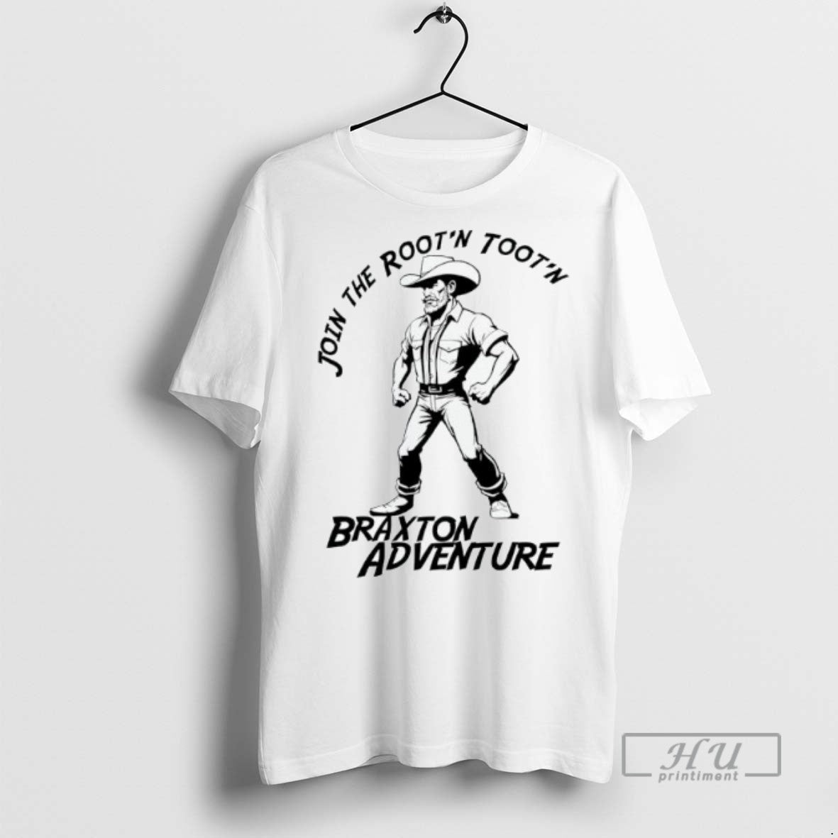 Officials Join The Rootn Tootn Braxton Adventure Tee Shirt