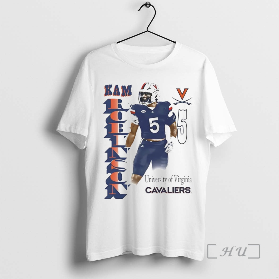 Officials Kam Robinson Portrait Virginia Cavaliers T-Shirts, Hoodie, Sweatshirt | CiraTrend.com
