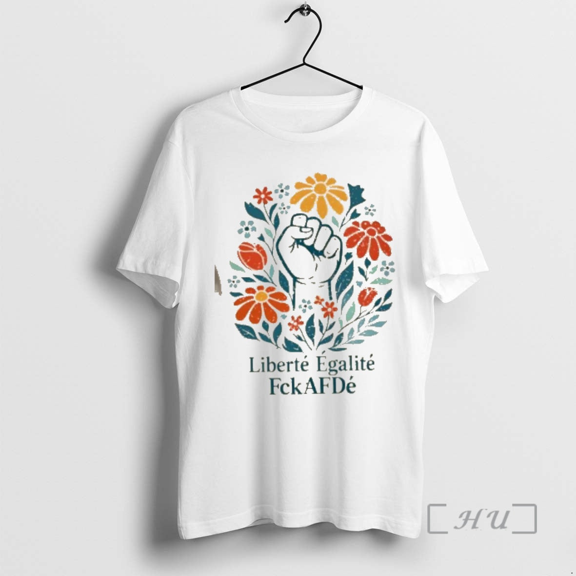 Officials Liberte Egalite Fckafde Fist Floral T-Shirts, Hoodie, Sweatshirt | CiraTrend.com