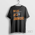 Officials Life Of Showgirl Feather Grunge T Shirt