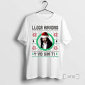 Officials Llega Navidad Y Yo Sin Ti Ugly Christmas Music Lover Premium T Shirts Sweater Hoodie, Sweatshirt | CiraTrend.com