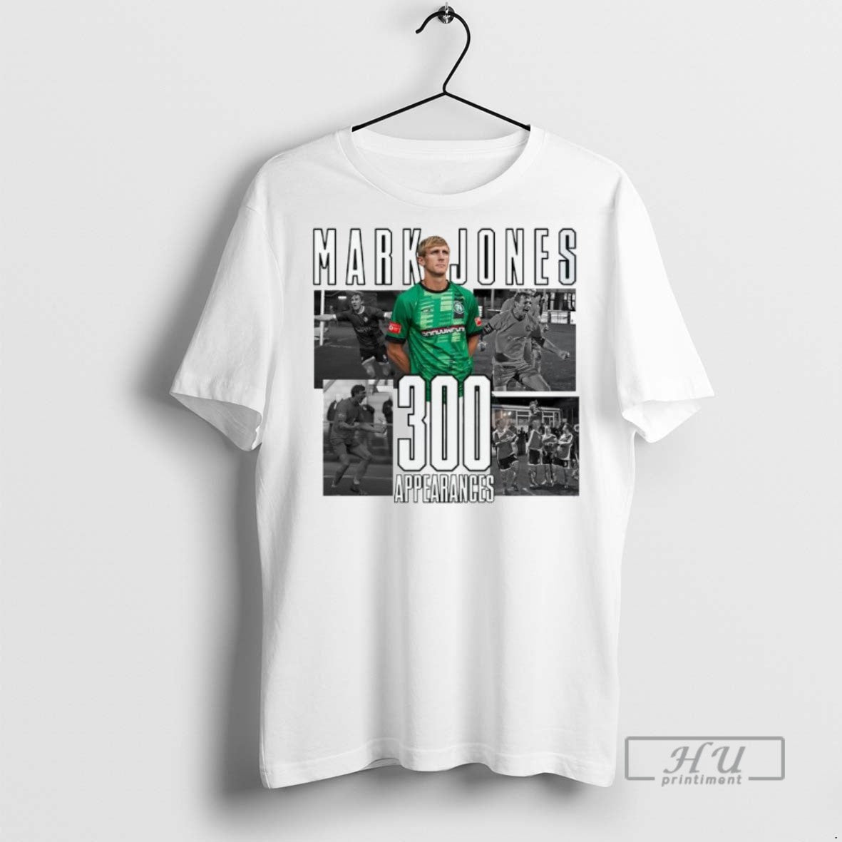 Officials Mark Jones 300 Appearances Northwich Fc Tee Shirt
